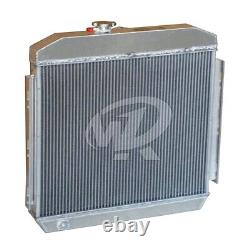 Radiateur en aluminium compatible avec moteur V8 Chevy Block 150 210 Bel Air 1955-1957 4.3L 4.6L