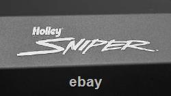 Sniper Holley 890010b Couverture De Vanne En Aluminium Fabriquée Chevy Petit Bloc