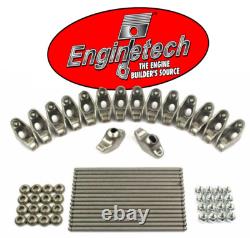 Soupapes de culbuteurs et tiges de poussée pour Chevrolet SBC 400 350 327 307 305 302 283 de 1955 à 1986