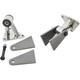 Supports Moteur En Acier Inoxydable Poli Pour Moteurs Chevy Small & Big Block Sbc 350 Bbc 454