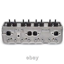 Tête de cylindre Edelbrock Performer pour petit bloc Chevy avec came à tappet plat hydraulique