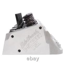 Tête de cylindre Edelbrock Small-Block Chevy E-Street 70cc paire