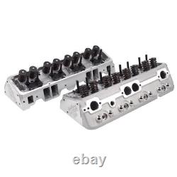 Têtes de cylindre Edelbrock 5089 E-Street, petit bloc compatible avec Chevy, paire