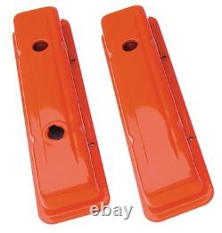 Transdapt 9916 Couvercles de soupape de style original courts pour Small Block Chevy de 1958 à 1986