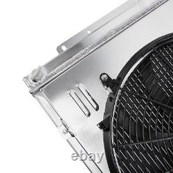 Ventilateur de carénage de radiateur à 3 rangées pour Pontiac Firebird Small Block Chevy Camaro 1967-69.